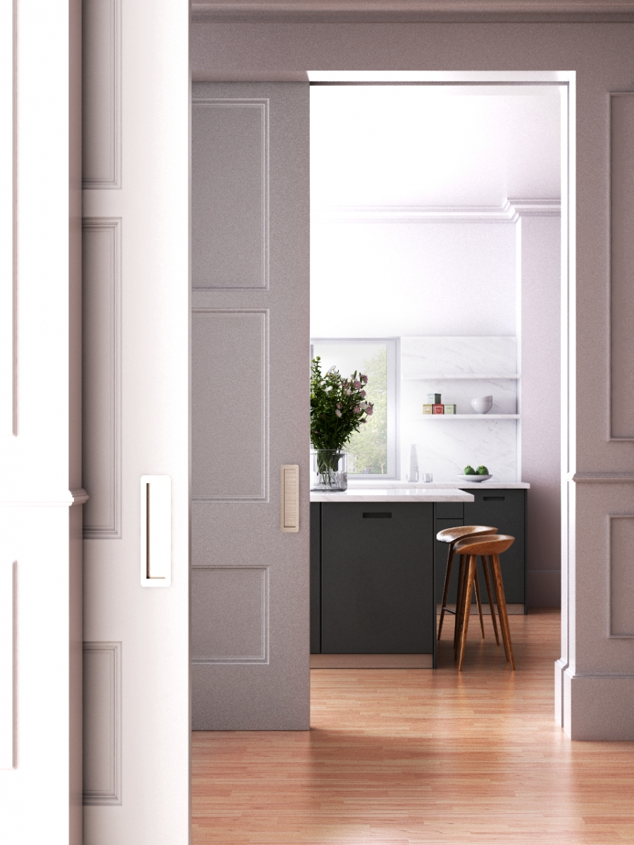 3D RENDERING_INTERIOR DESIGN_kitchen view