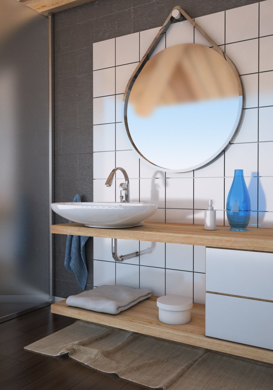Summer Bathroom