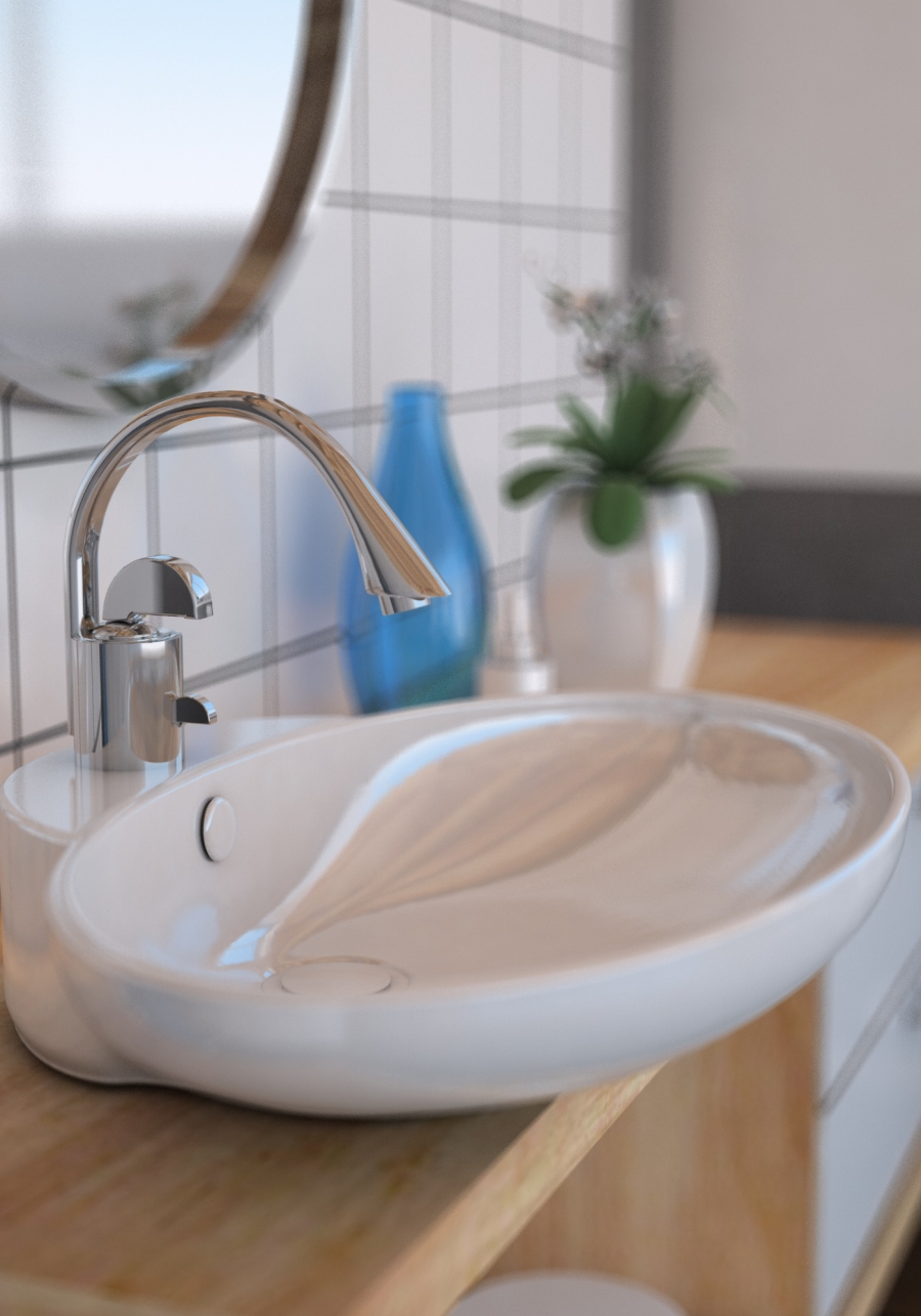 Summer Bathroom