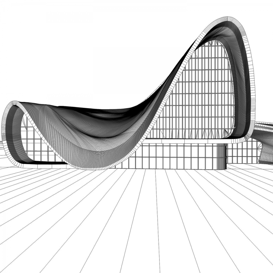 Zaha Hadid Cultural Center azerbaiyán