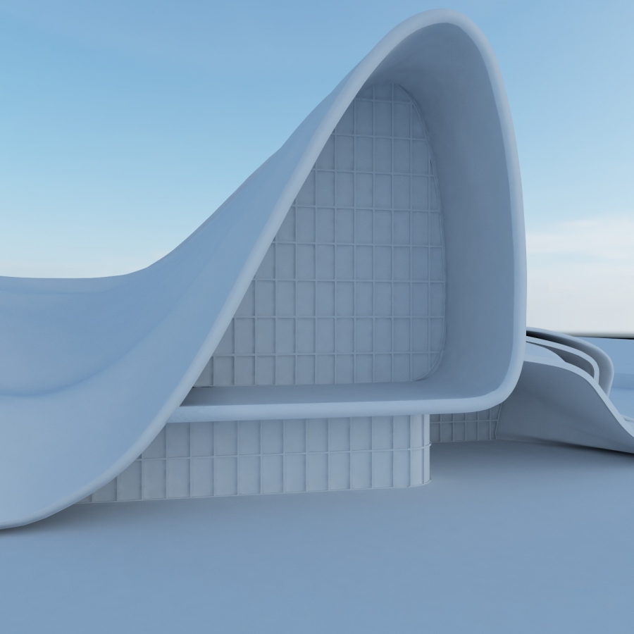 Zaha Hadid Cultural Center azerbaiyán