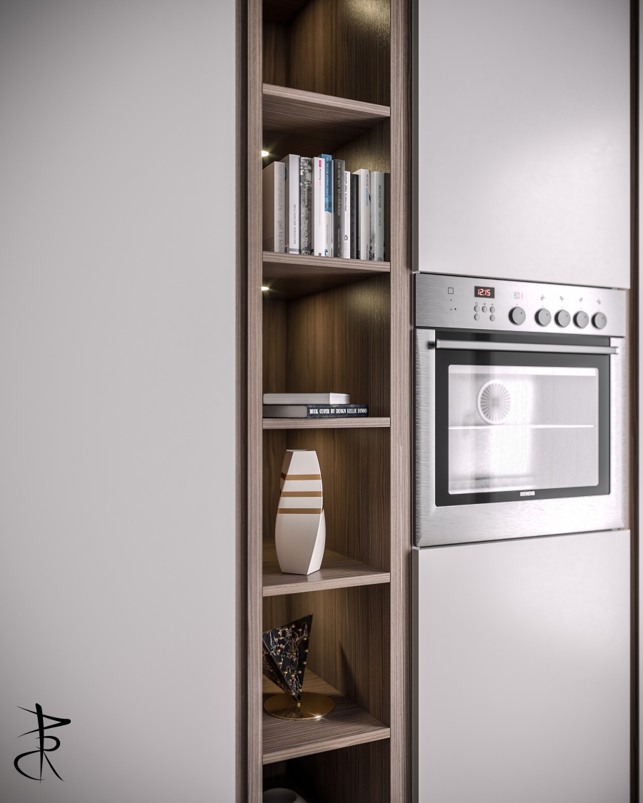 particolare di cucina su misura