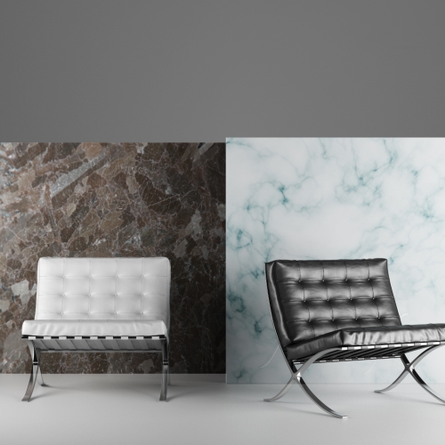 Set studio for Barcelona chair