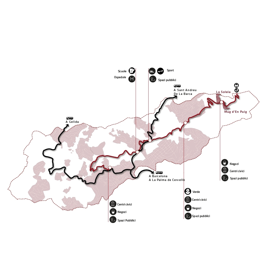 Paesaggio contemporanei del Baix Llobregat_Corbera_Spagna