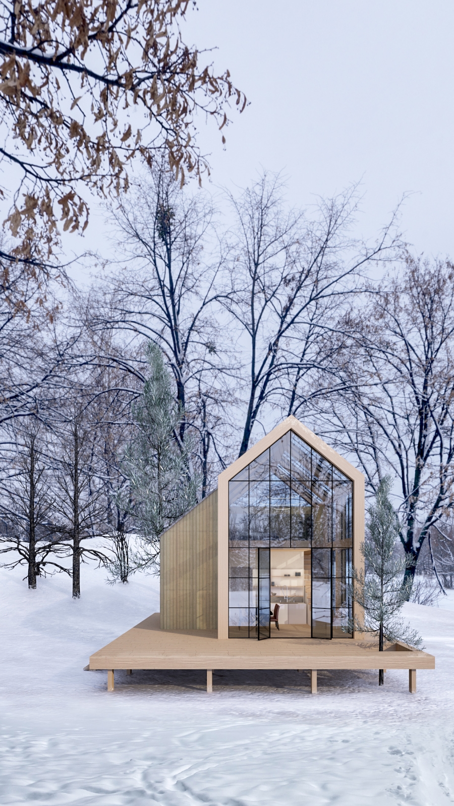 WINTER CABIN