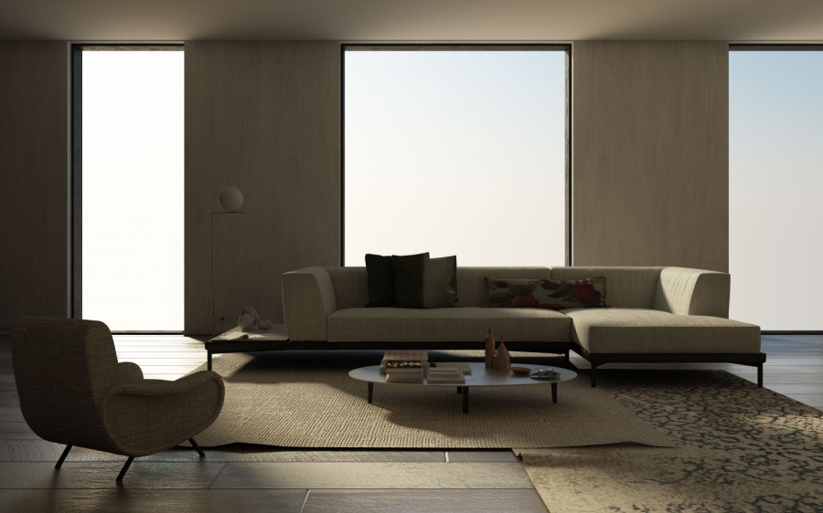 archviz 3D  | interior design  | living room