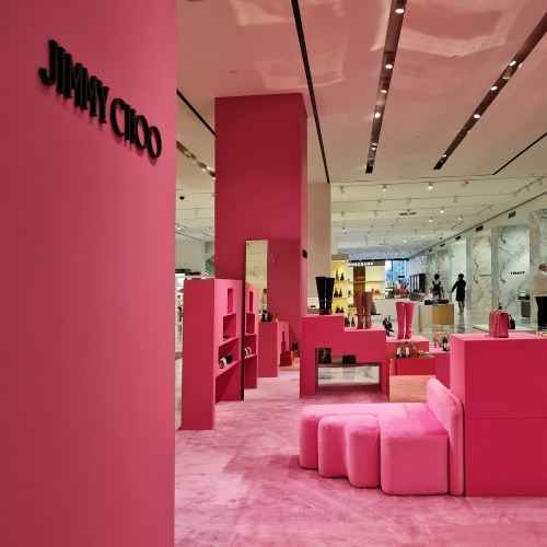JIMMY CHOO | Pop up, Amsterdam DeBijenkorf