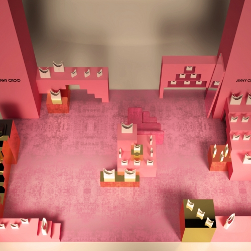 JIMMY CHOO | Pop up, Amsterdam DeBijenkorf